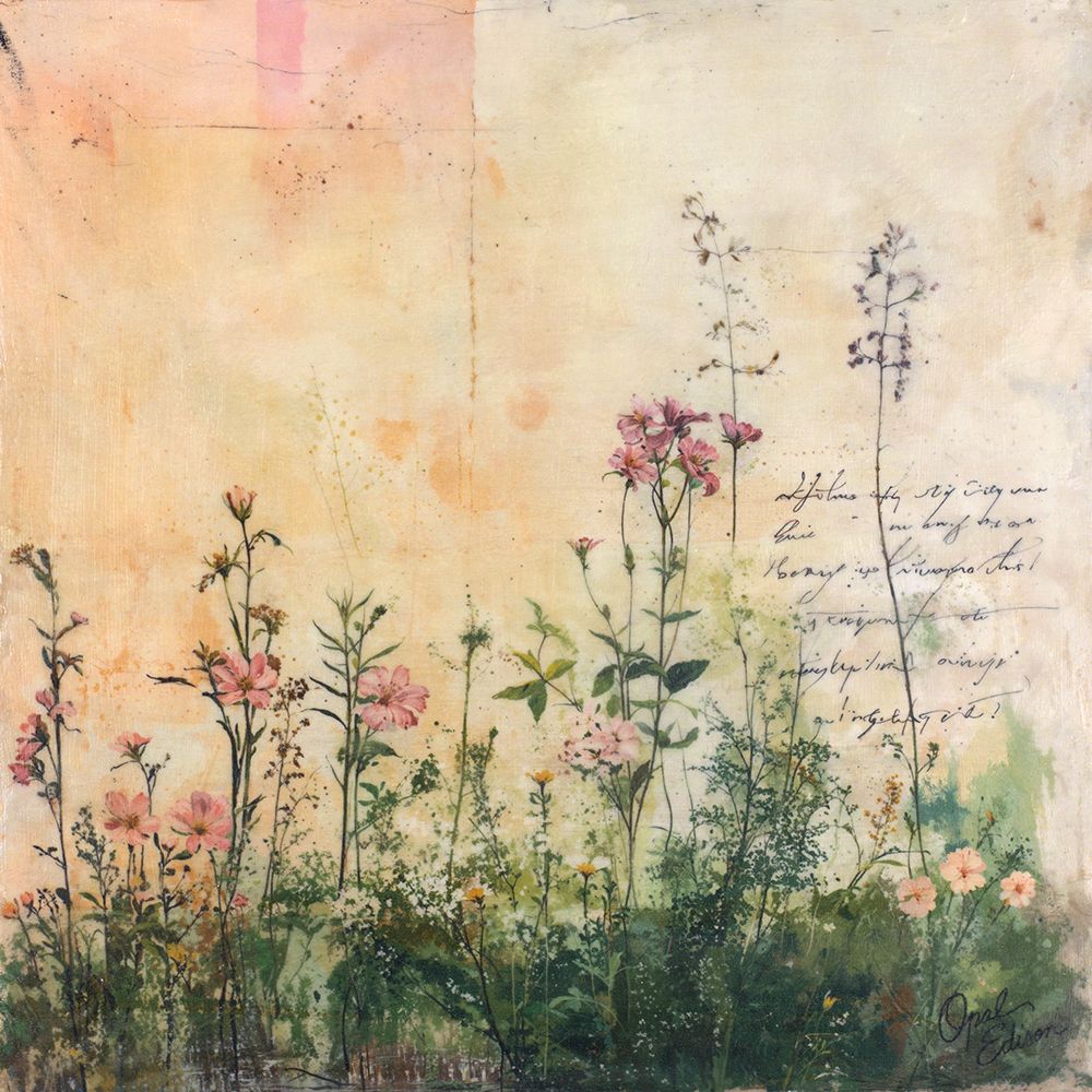 Pink Spring art print by Opal Edison for $57.95 CAD