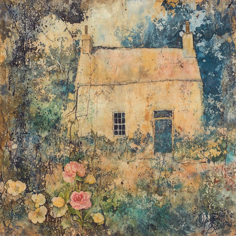 Corner Of The Garden art print by Opal Edison for $57.95 CAD
