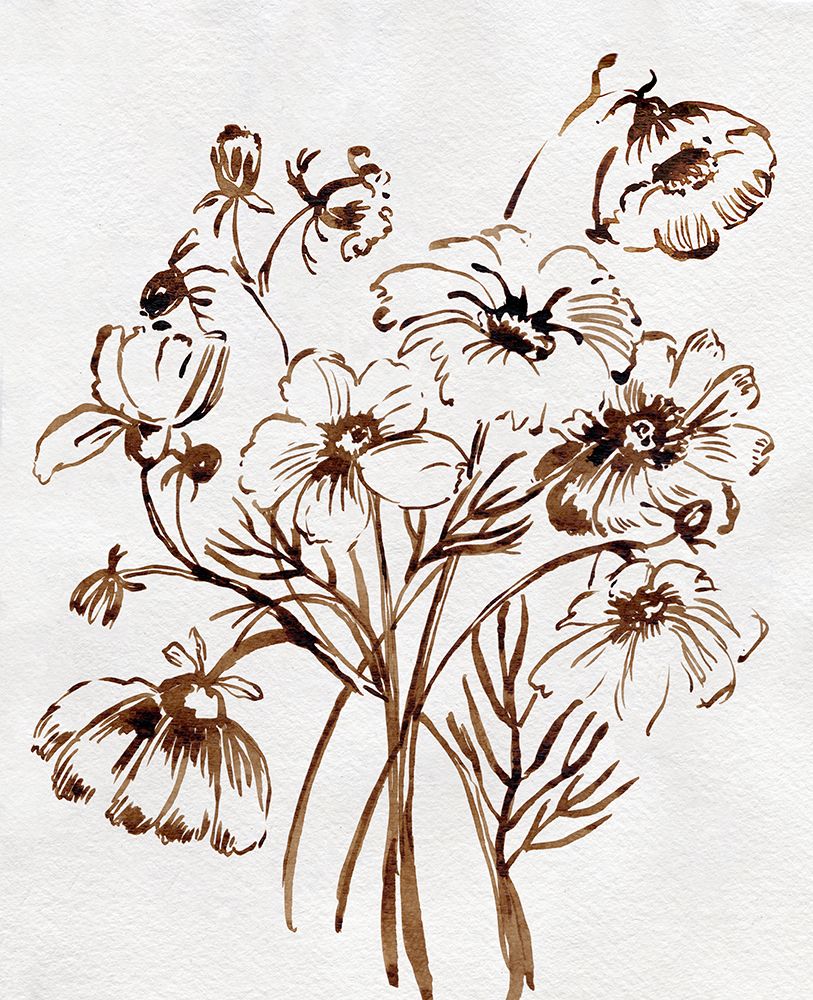 Laughing Floral I art print by Sarah Jane for $57.95 CAD