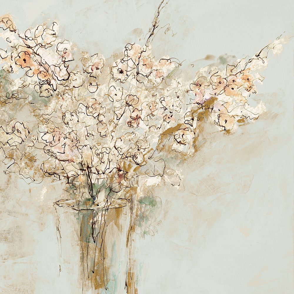 Whispering Floral In Vase art print by Lorenzo Collective for $57.95 CAD
