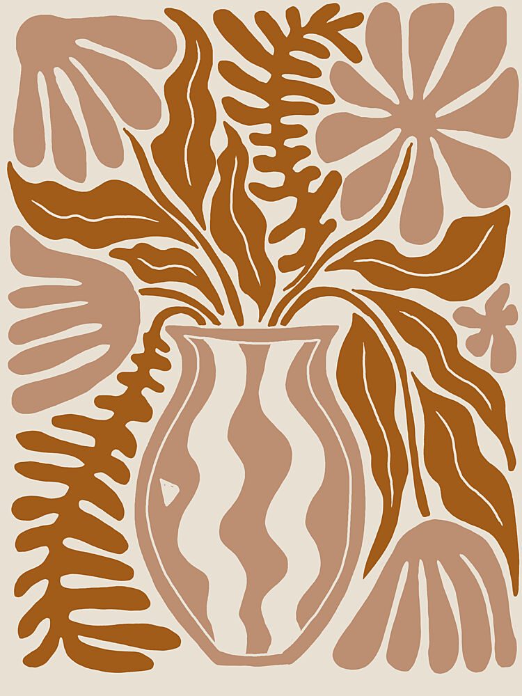 Calming Floral art print by Louise Lucas for $57.95 CAD