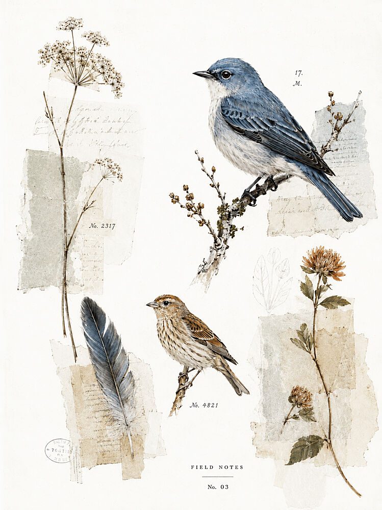 Field Notes 03 art print by V. Larkspar for $57.95 CAD