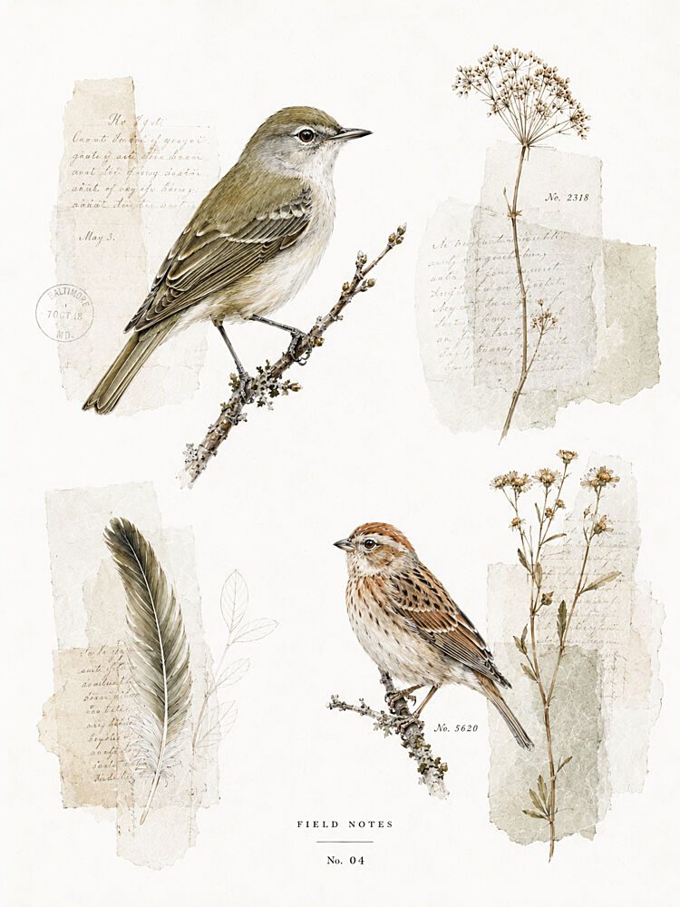 Field Notes 04 art print by V. Larkspar for $57.95 CAD