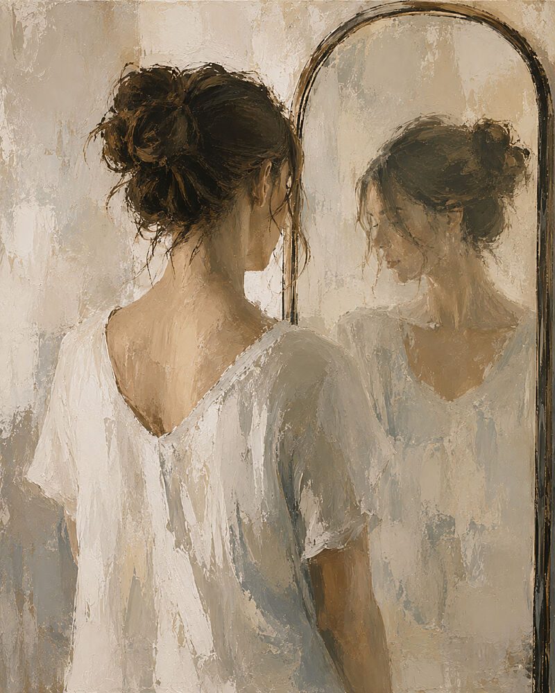 Soft Reflection art print by V. Larkspar for $57.95 CAD