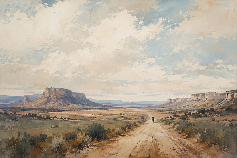 Desert Passage art print by V. Larkspar for $57.95 CAD