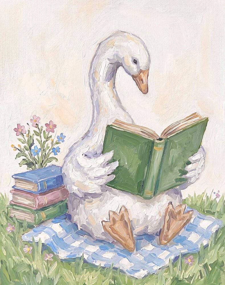 Smarty Goose art print by V. Larkspar for $57.95 CAD