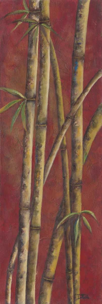 Red Bamboo I art print by Patricia Pinto for $57.95 CAD