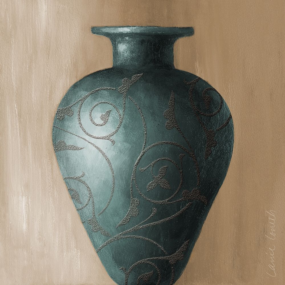 Blue Vessel I art print by Lanie Loreth for $57.95 CAD