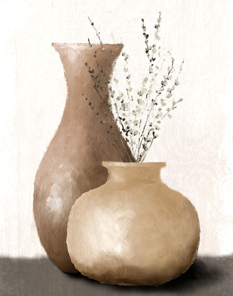 Earth Toned Urns art print by Lanie Loreth for $57.95 CAD