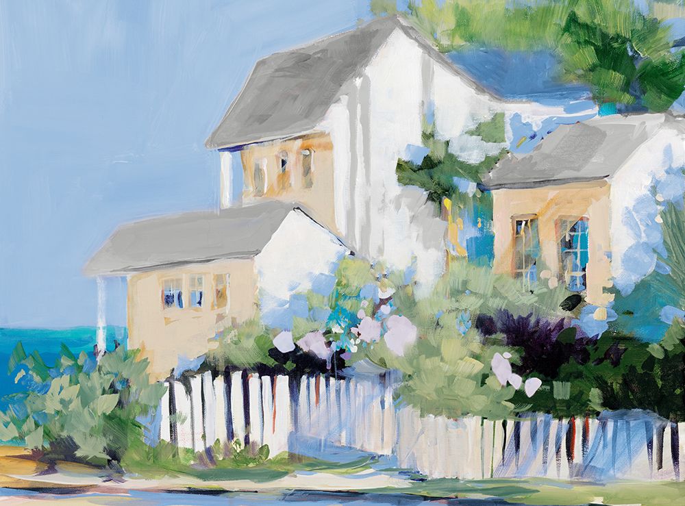 Living By The Water art print by Jane Slivka for $57.95 CAD
