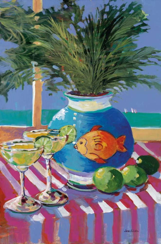 Margarita Dreamin art print by Jane Slivka for $57.95 CAD