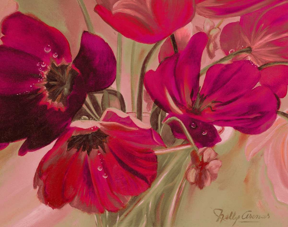 Violet Primavera II art print by Nelly Arenas for $57.95 CAD
