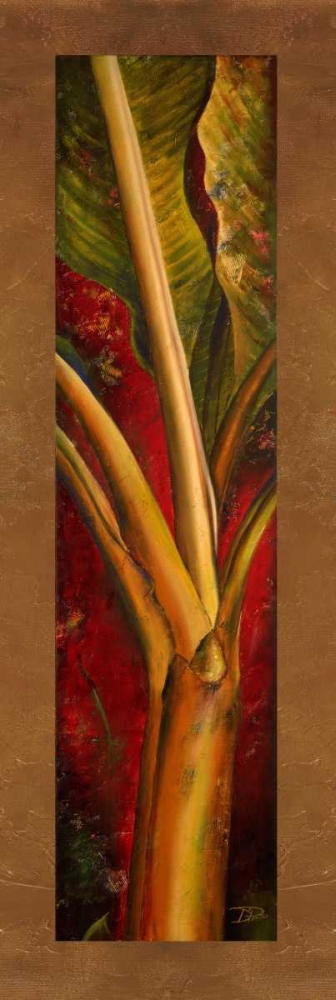 Red Plantain art print by Patricia Pinto for $57.95 CAD