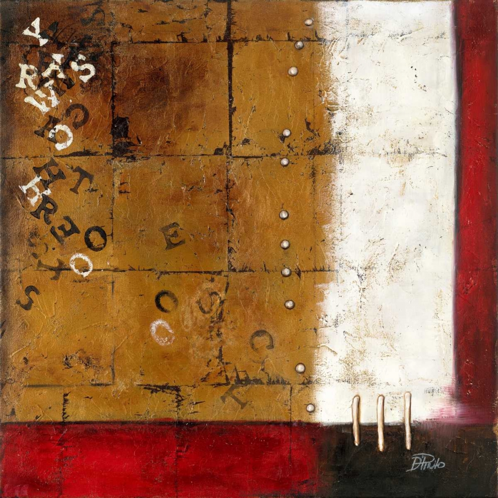 Red Contemporary III art print by Patricia Pinto for $57.95 CAD