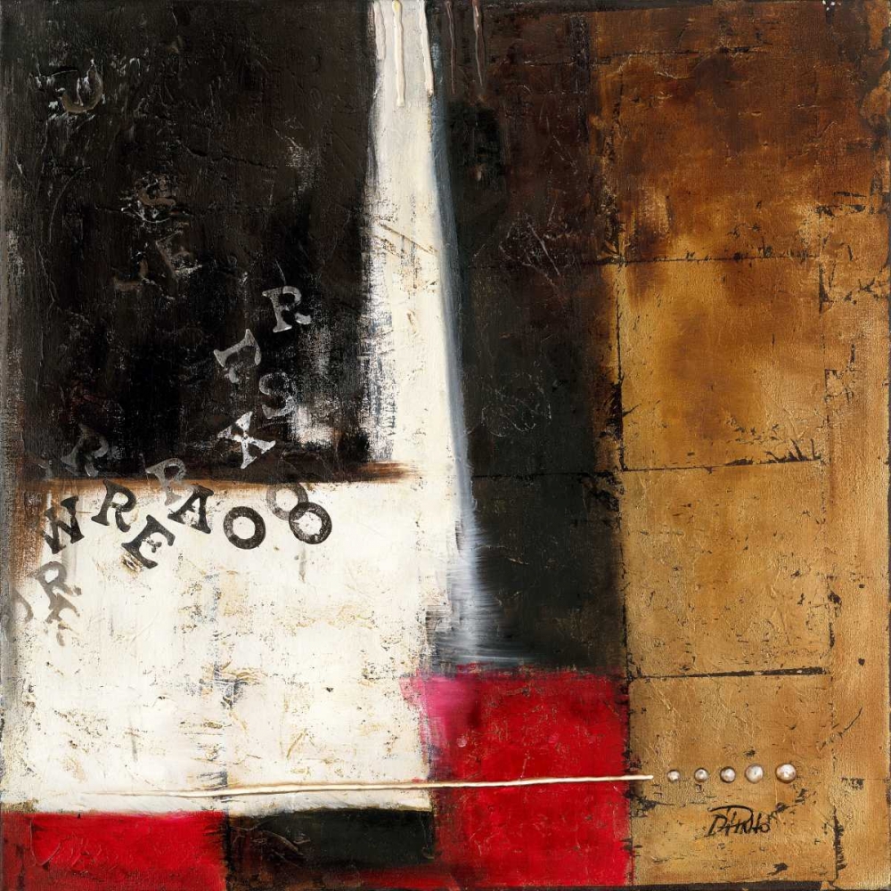 Red Contemporary IV art print by Patricia Pinto for $57.95 CAD