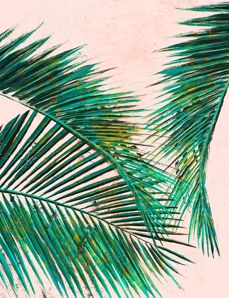 Palmas in Pink I art print by Patricia Pinto for $57.95 CAD