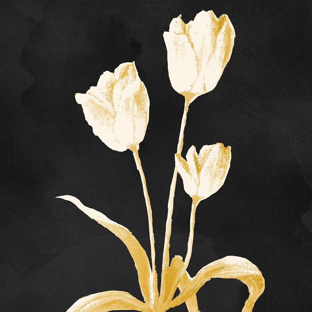 Yellow Stillness on Black art print by Michael Marcon for $57.95 CAD