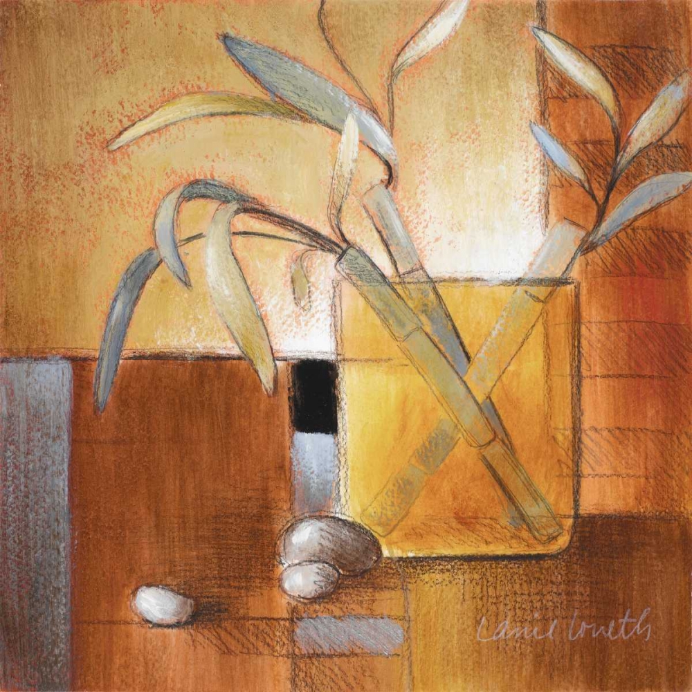 Afternoon Bamboo Leaves III art print by Lanie Loreth for $57.95 CAD