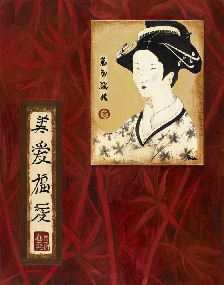 Geisha II art print by Patricia Pinto for $57.95 CAD