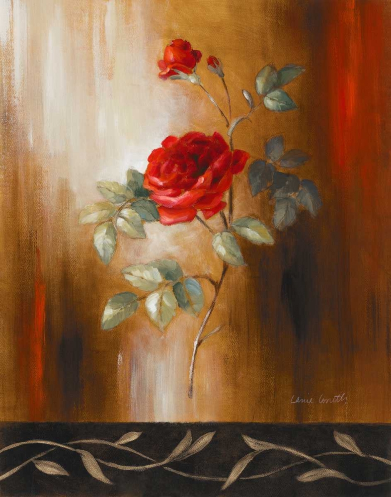 Crimson Rose II art print by Lanie Loreth for $57.95 CAD