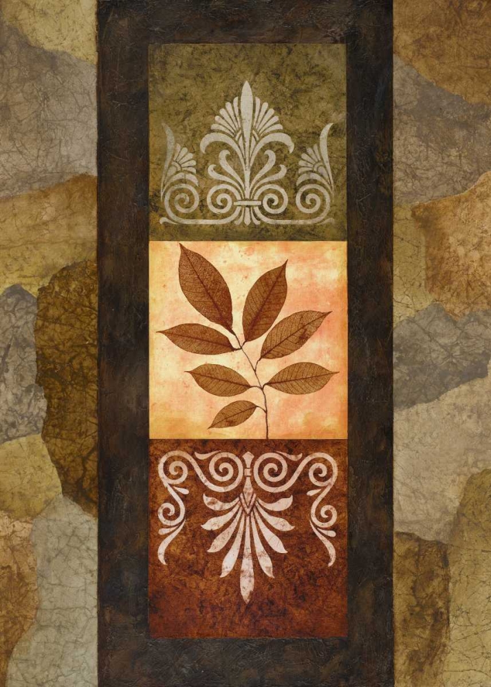 Golden Leaves II art print by Michael Marcon for $57.95 CAD