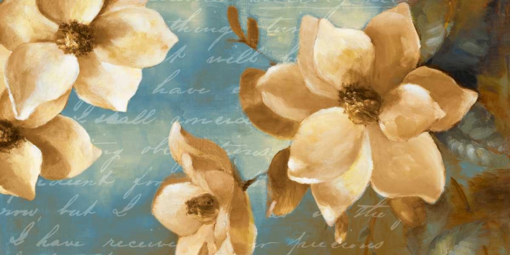 Magnolia Aglow I art print by Lanie Loreth for $57.95 CAD