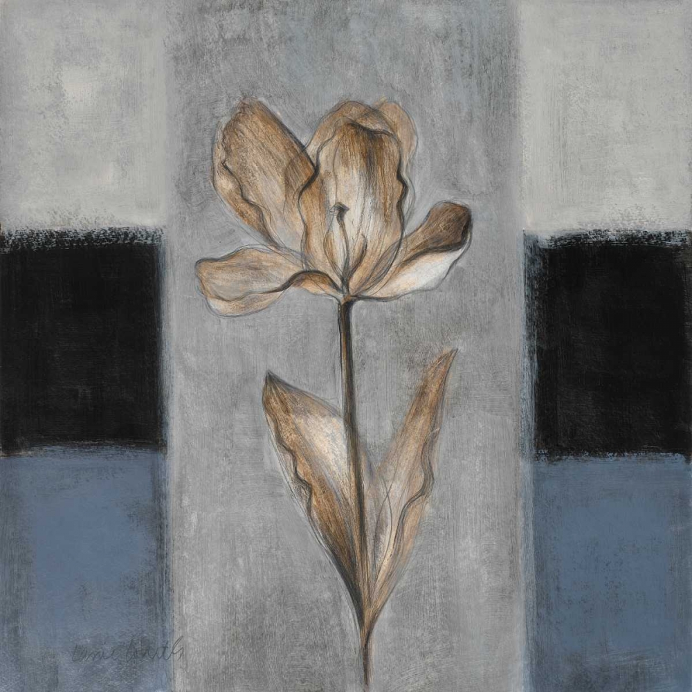 Tulips in Blue I art print by Lanie Loreth for $57.95 CAD