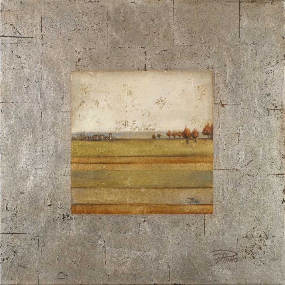 Metalized Landscape I art print by Patricia Pinto for $57.95 CAD