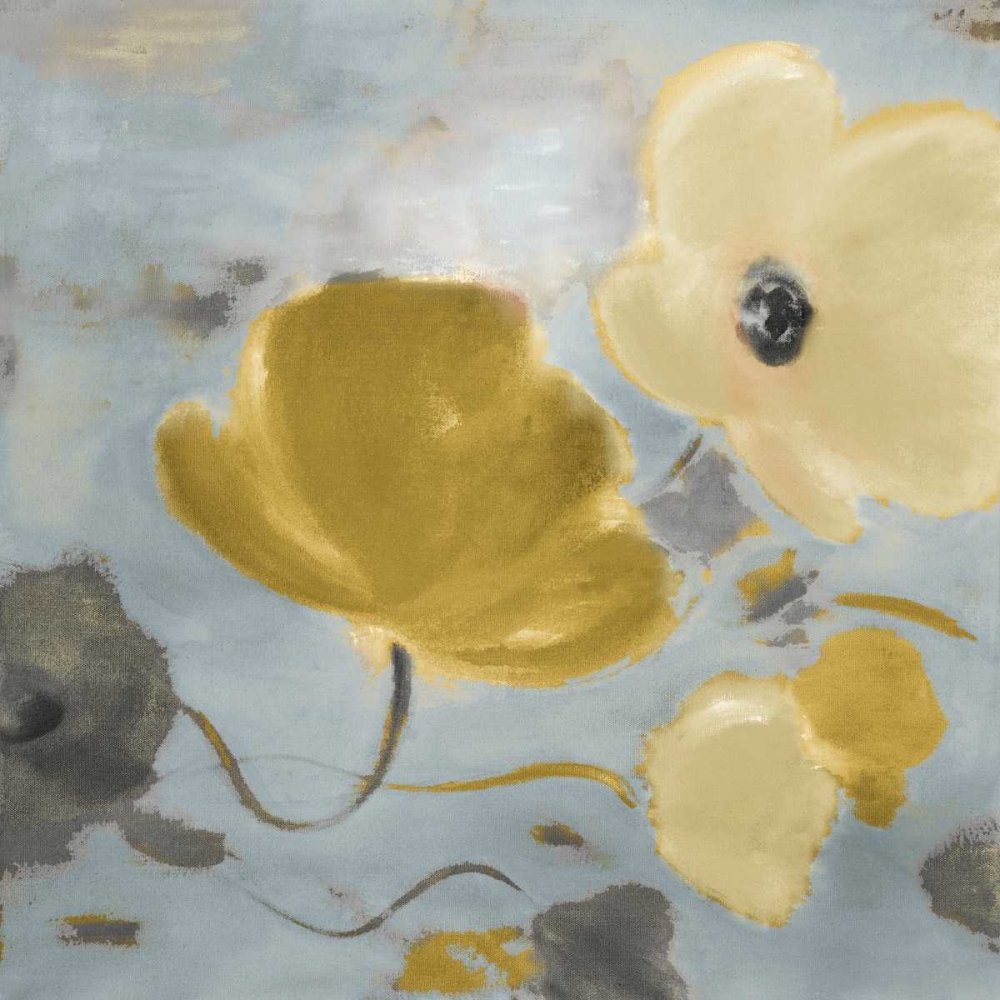Gray Poppies in Bloom I art print by Lanie Loreth for $57.95 CAD