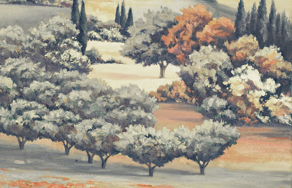 Italian Countryside art print by Vivien Rhyan for $57.95 CAD