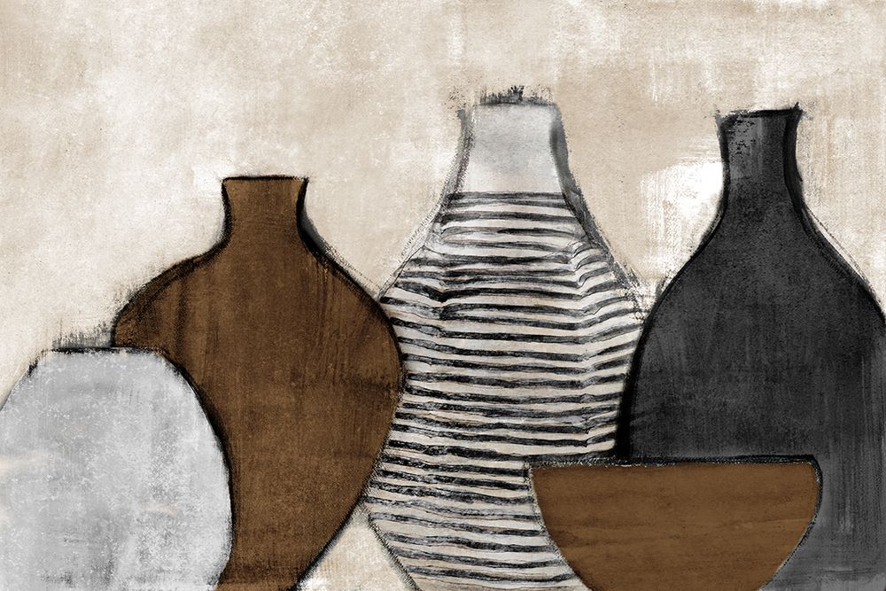 Neutral Gathered Glass art print by Lanie Loreth for $57.95 CAD