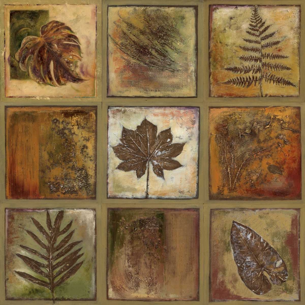 Leaf Square I art print by Patricia Pinto for $57.95 CAD