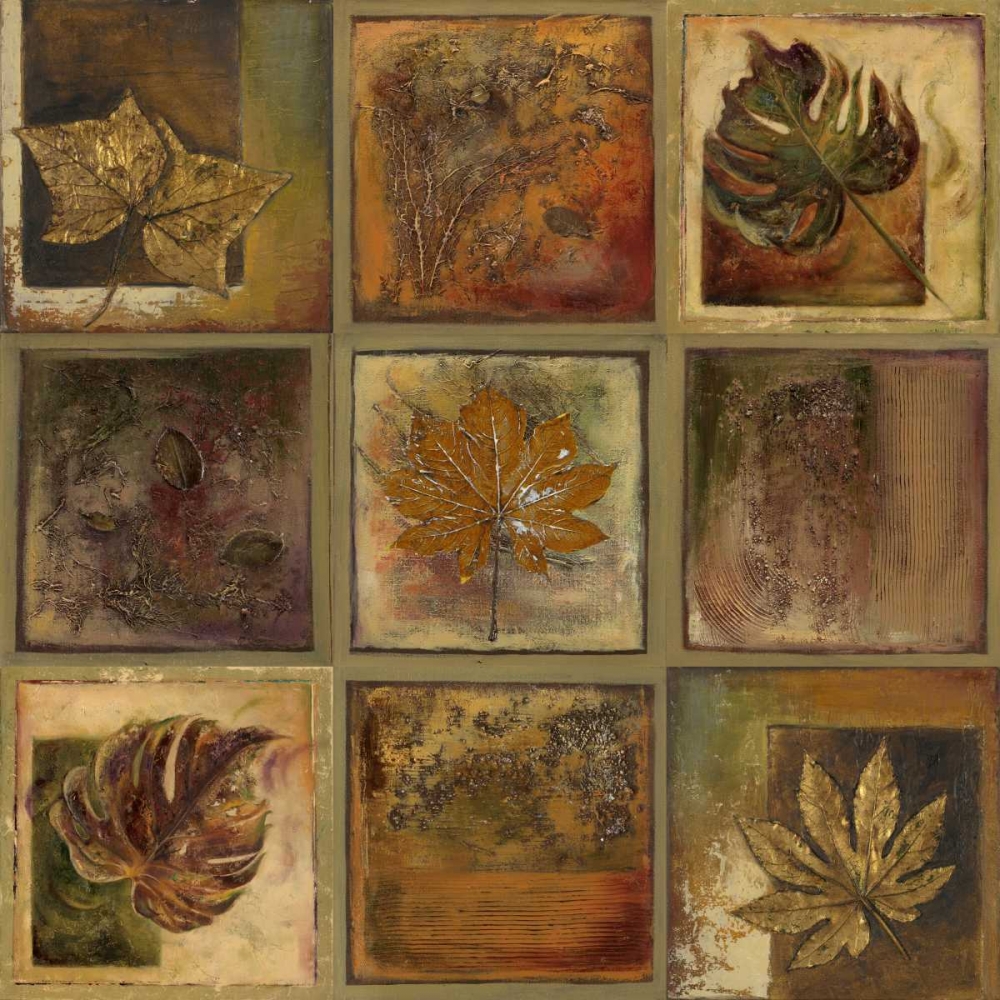 Leaf Square II art print by Patricia Pinto for $57.95 CAD