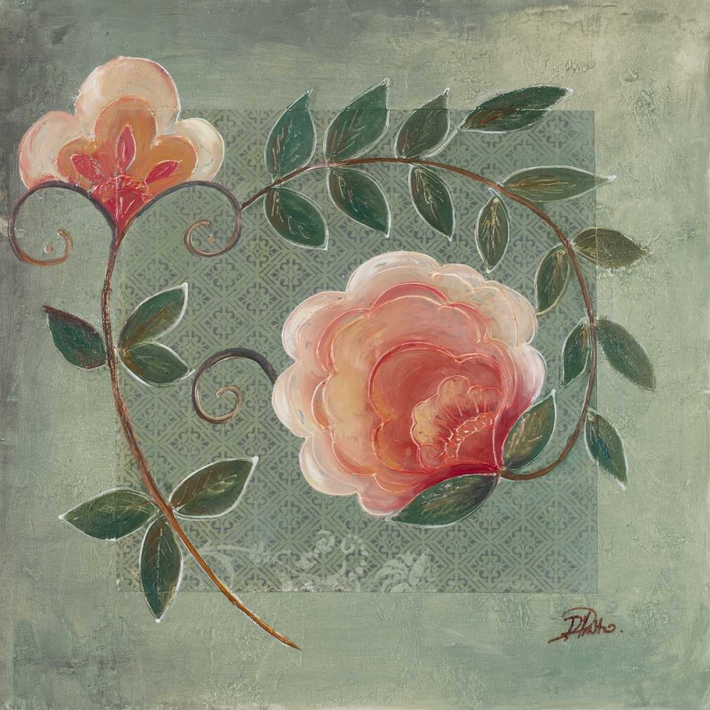 Ornaments in Green I art print by Patricia Pinto for $57.95 CAD