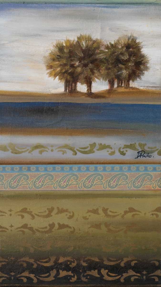Desert Palms I art print by Patricia Pinto for $57.95 CAD