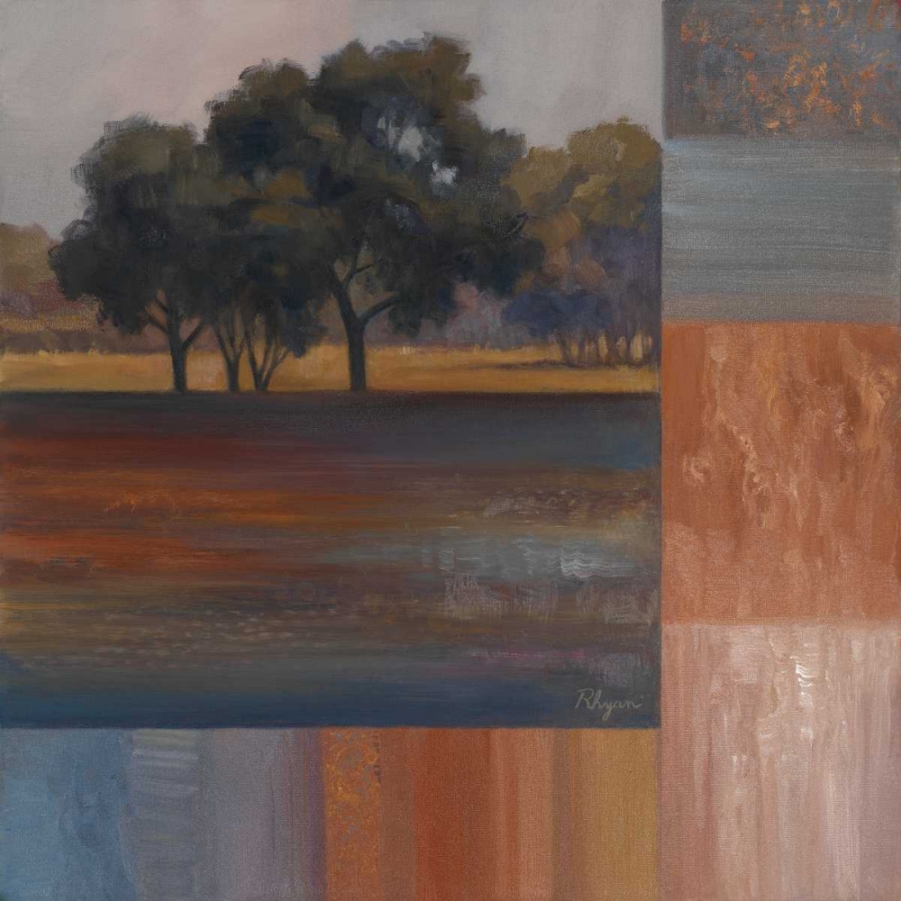 Rhythms of Landscape II art print by Vivien Rhyan for $57.95 CAD