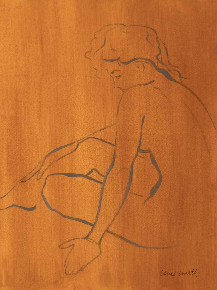 Seated Female Figure art print by Lanie Loreth for $57.95 CAD