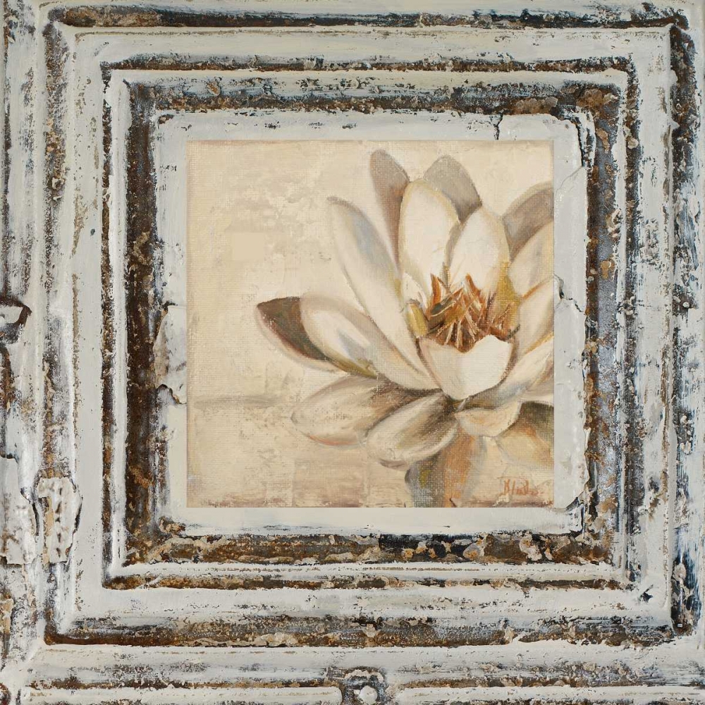 Flowers and Leaves Square IV art print by Patricia Pinto for $57.95 CAD