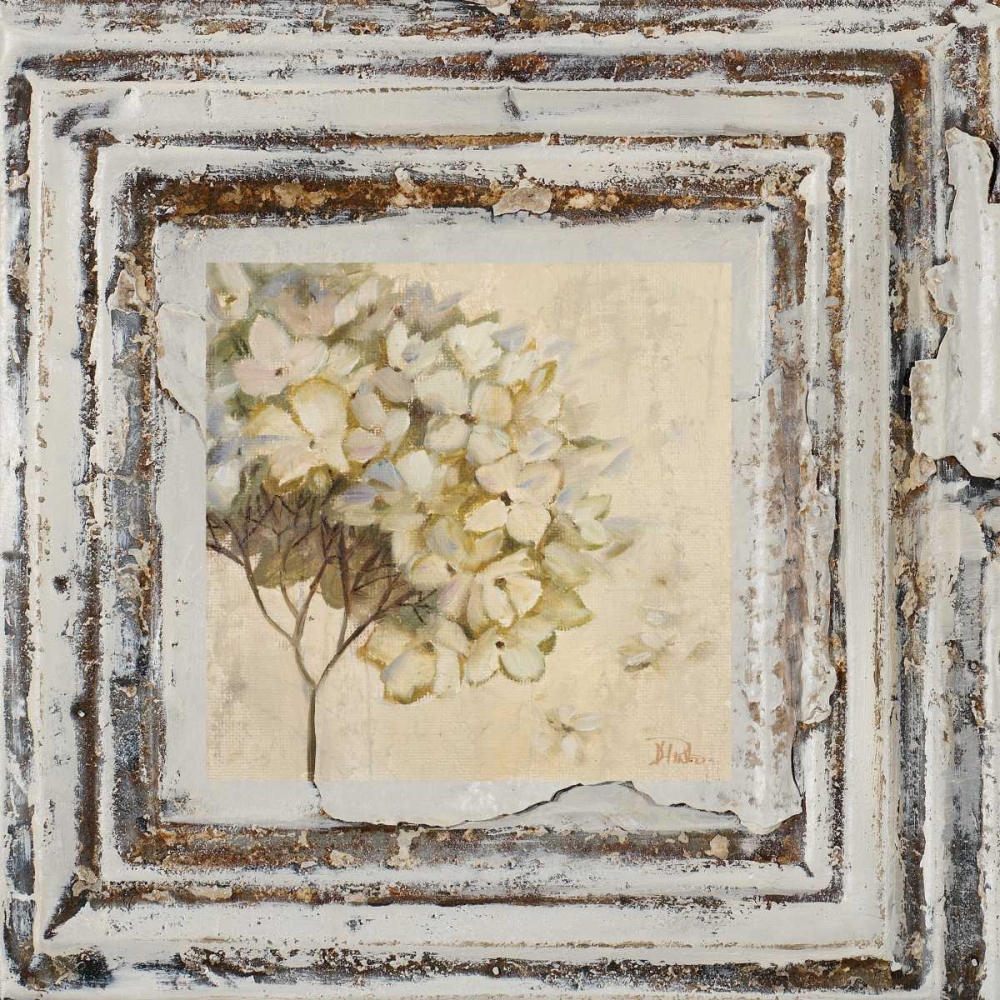 Flowers and Leaves Square VI art print by Patricia Pinto for $57.95 CAD