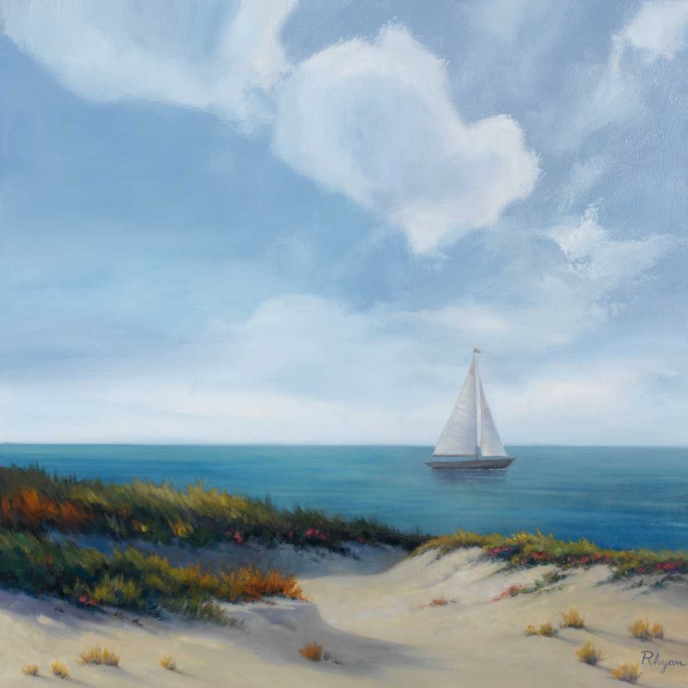 Shoreline Marshes II art print by Vivien Rhyan for $57.95 CAD