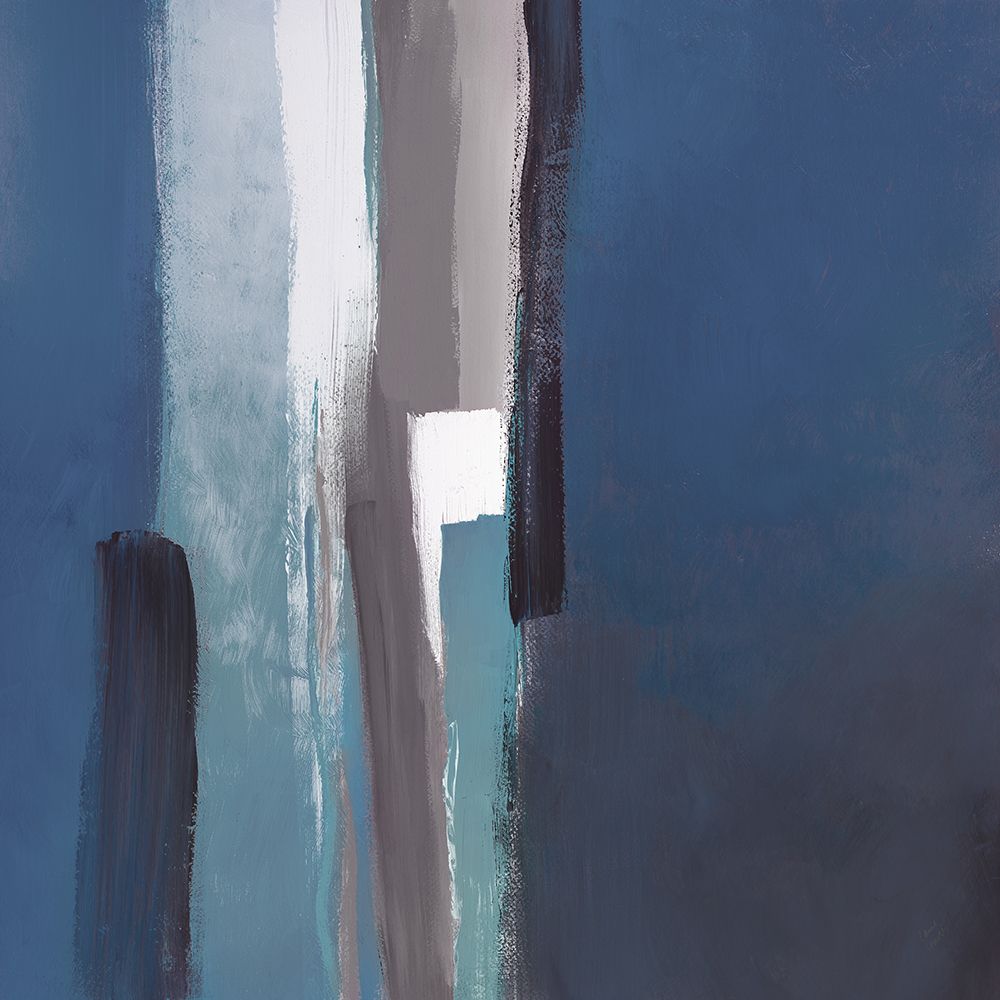 Blue Interiors I art print by Lanie Loreth for $57.95 CAD