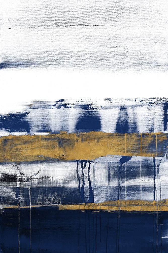 Midnight Gold Rain I art print by Lanie Loreth for $57.95 CAD