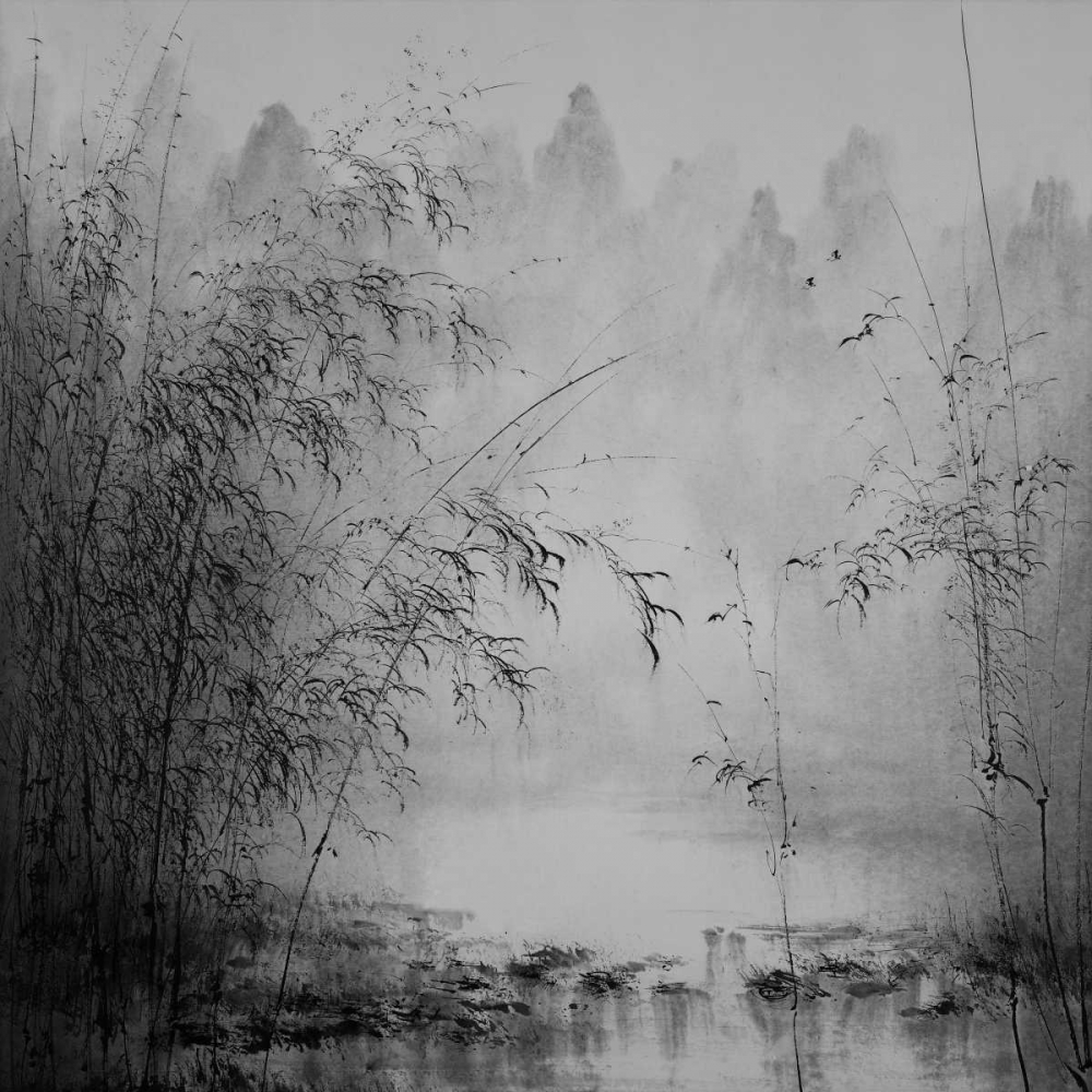 Bamboo River I art print by Llc Urban Pearl Collection for $57.95 CAD