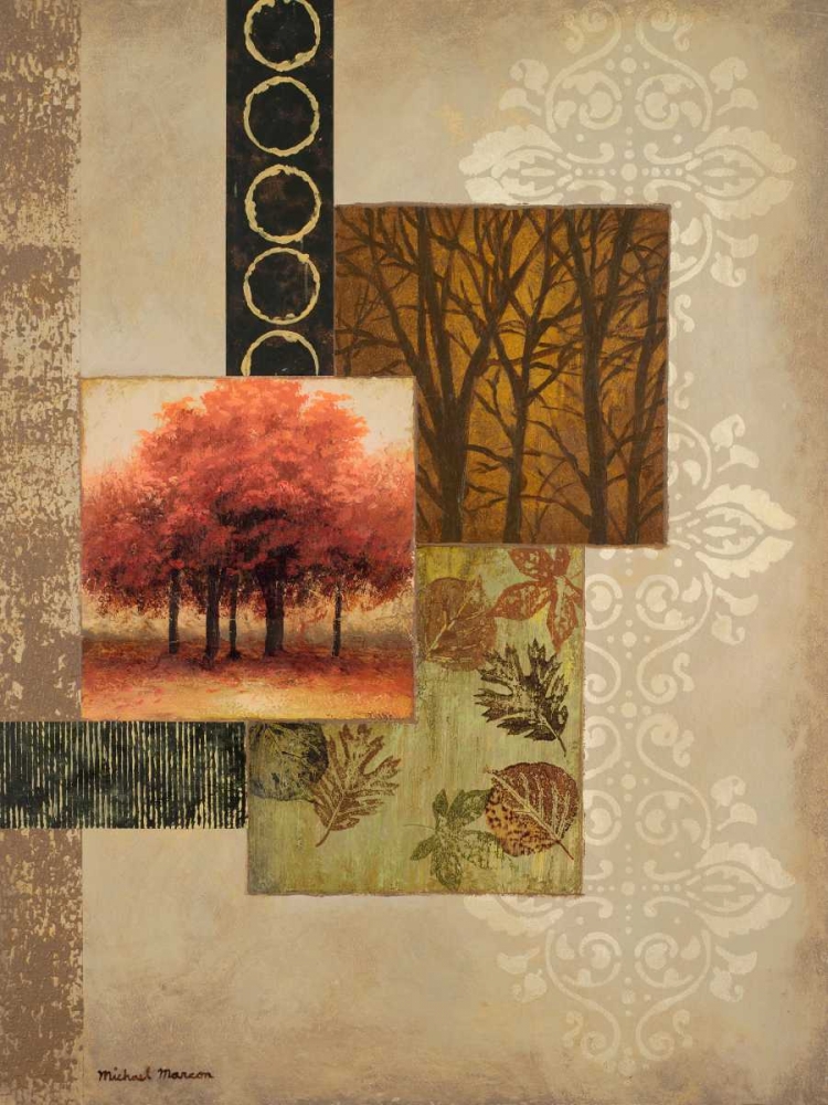 Red Trees art print by Michael Marcon for $57.95 CAD