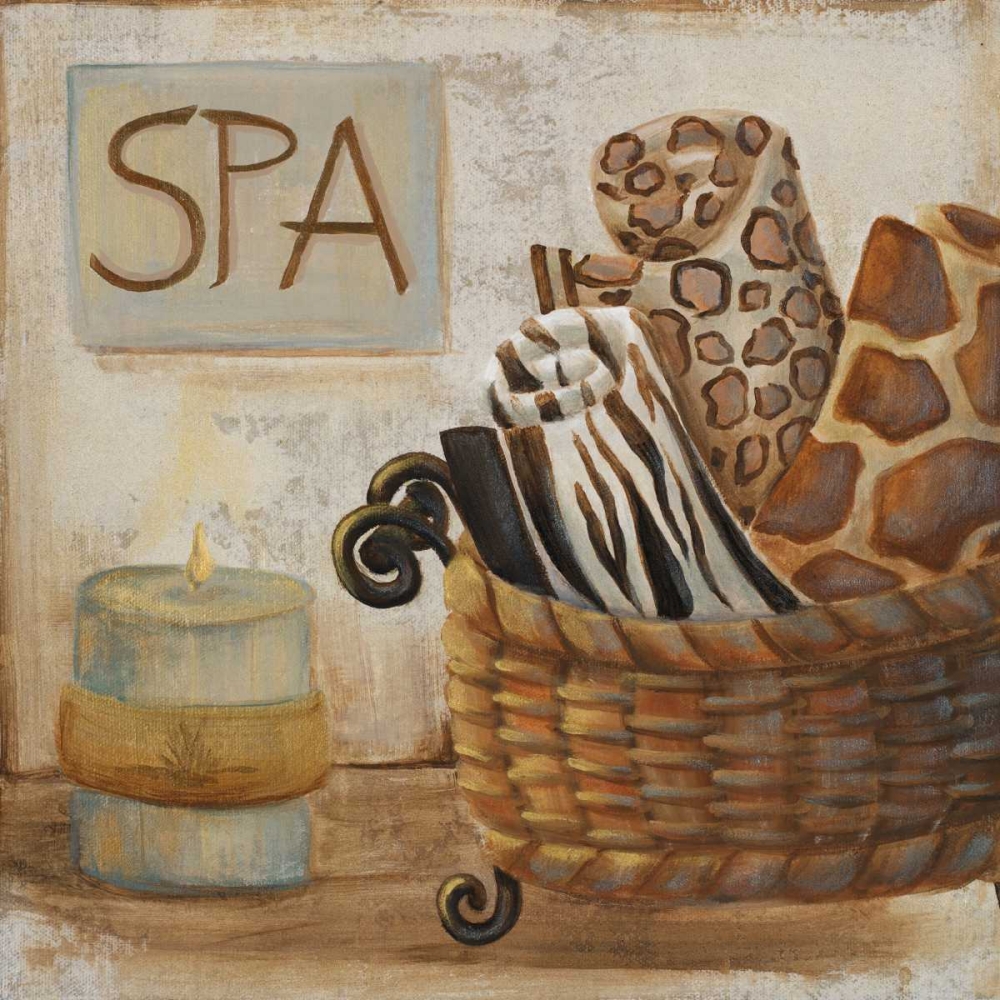 Jungle Spa I art print by Hakimipour-Ritter for $57.95 CAD