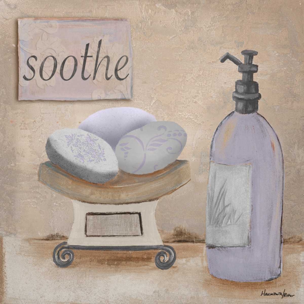 Lavender Bath II art print by Hakimipour-Ritter for $57.95 CAD