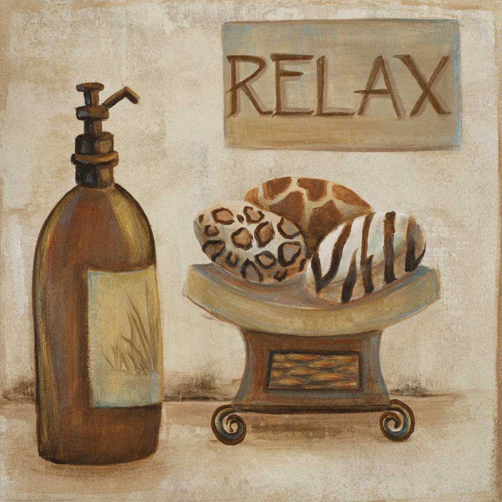 Jungle Spa II art print by Hakimipour-Ritter for $57.95 CAD