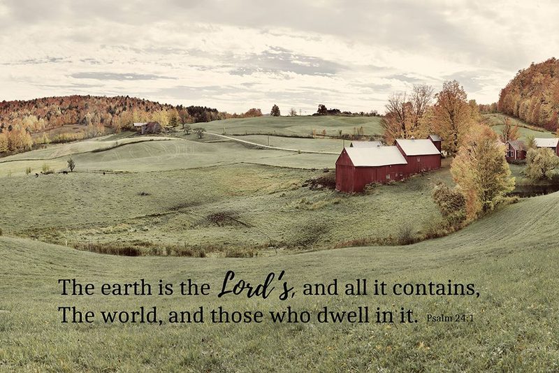 The Earth Is the Lords art print by Shelley Lake for $57.95 CAD