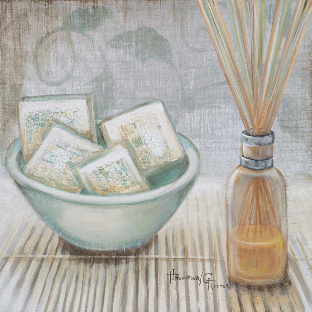 Zen Bath II art print by Hakimipour-Ritter for $57.95 CAD