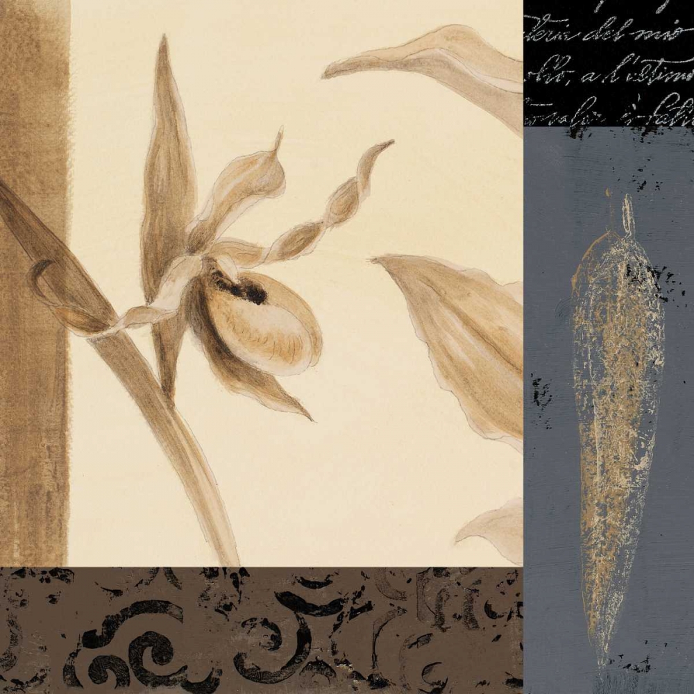 Orchid Collage II art print by Lanie Loreth for $57.95 CAD